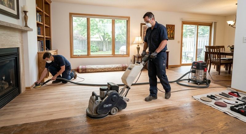 Cost of Wood Floor Service in South Milwaukee, WI