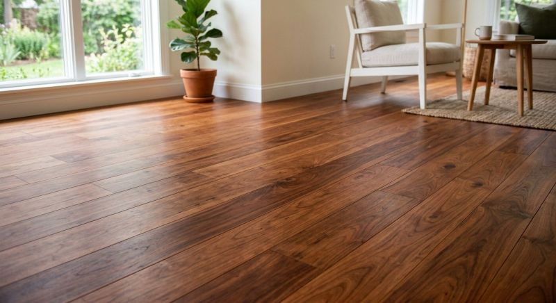 Cherry Floor Installation in Elm Grove, WI