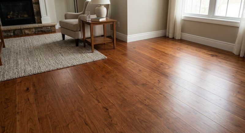 Cherry Floor Installation in Ozaukee County, WI