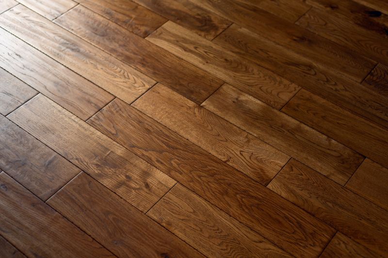 Dark Wood Floor Installation in South Milwaukee, WI