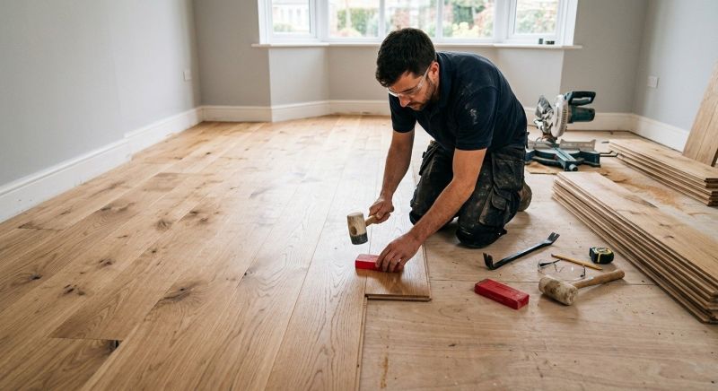 Hardwood Floor Installation in Franksville, WI
