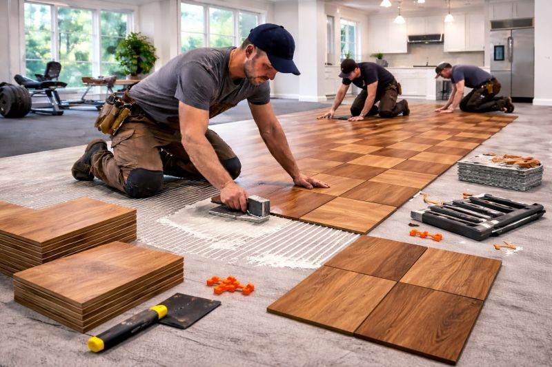 Hardwood Floor Installation in Racine County, WI