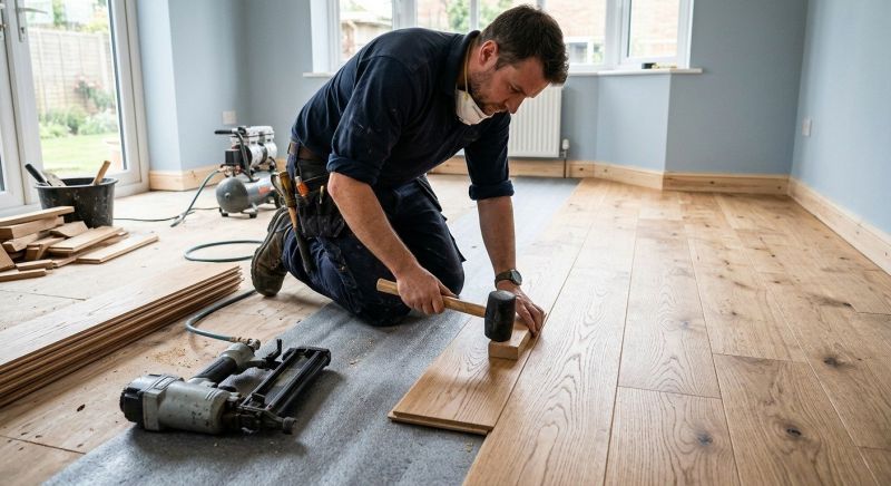 Hardwood Floor Installation in Waukesha County, WI