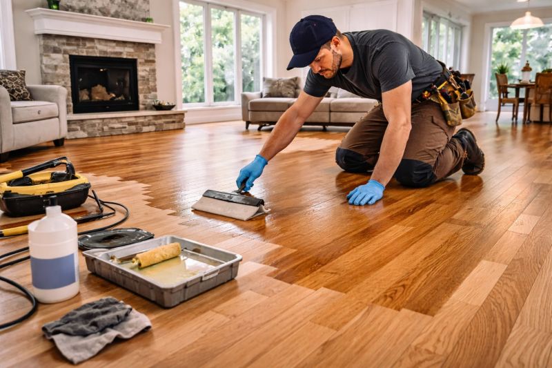 Hardwood Floor Renovation in South Milwaukee, WI