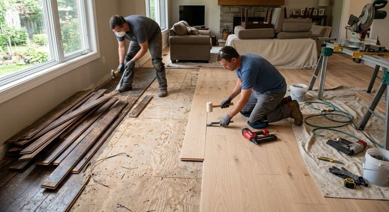 Hardwood Replacement in Thiensville, WI