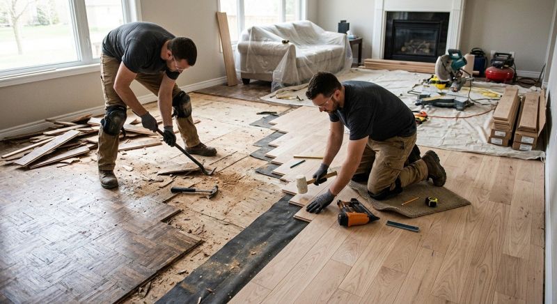 Hardwood Replacement in Waterford, WI