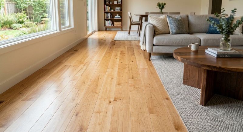 Maple Flooring Installation in South Milwaukee, WI