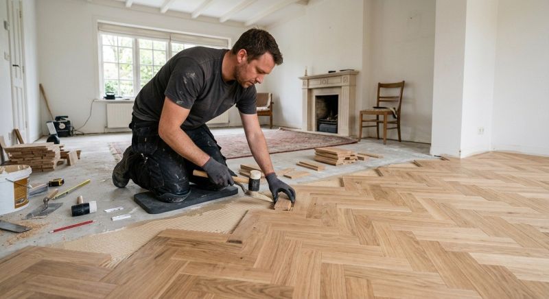 Parquet Flooring Installation in South Milwaukee, WI