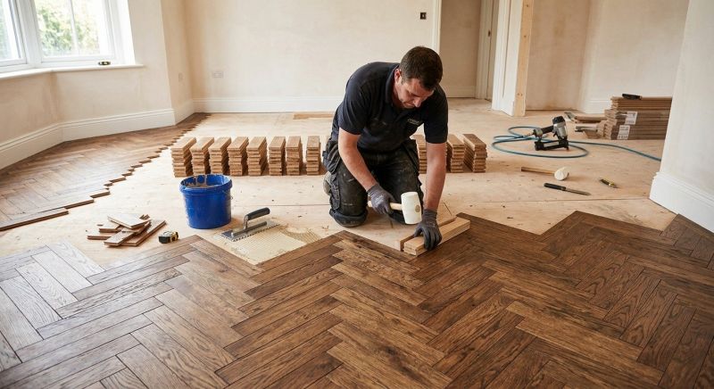 Parquet Flooring Installation in South Milwaukee, WI