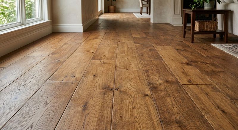 Wide Plank Floor Installation in South Milwaukee, WI