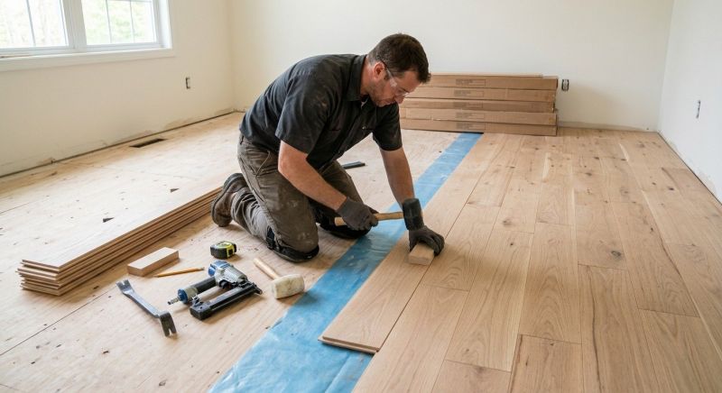 Wood Floor Replacement in Kenosha County, WI