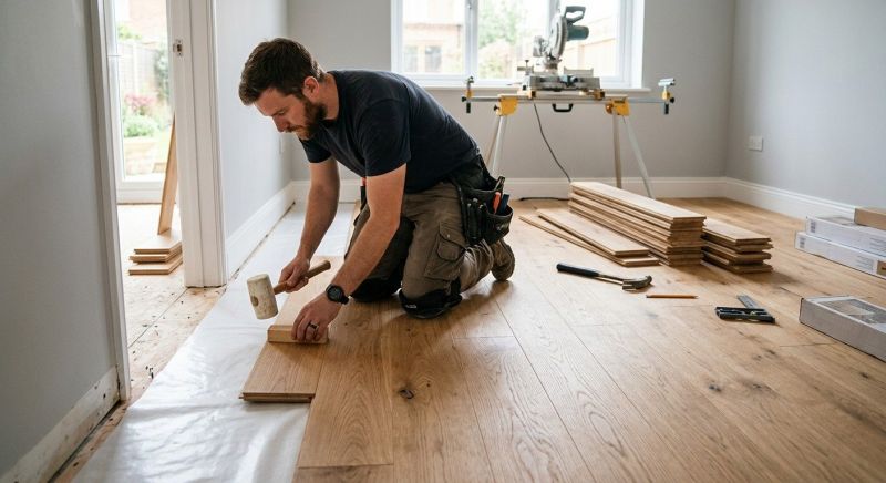 Wood Flooring Installation in Franklin, WI