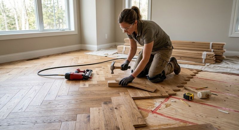 Wood Flooring Installation in Mequon, WI