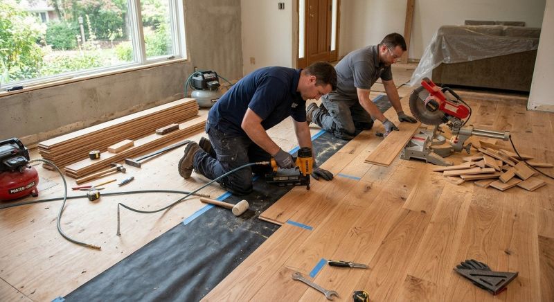 Wood Flooring Installation in Milwaukee County, WI