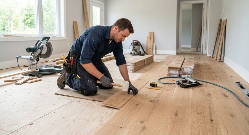 Wood Flooring Installation in Mukwonago, WI